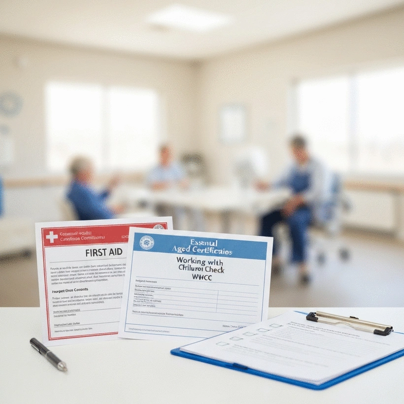 Essential Certifications for Aged Care Roles: First Aid, WWCC & More Explained